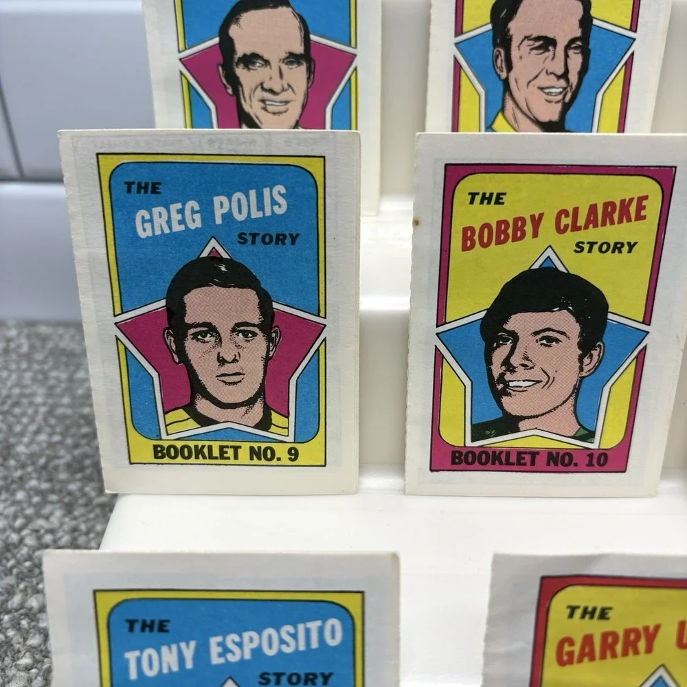 1971‎ Topps Hockey Booklets Complete Set 1-24 VTG Collectible Set